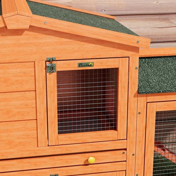 Rootz Small Animal Cage - Kanin ulkokäyttöinen - Pienin eläinkotelo - Talvi- ja Turvallinen ja tukeva - 150 cm x 45 cm x 85 cm