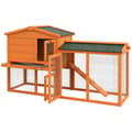 Pikkukuva 1 / 10: Rootz Small Animal Cage - Kanin ulkokäyttöinen - Pienin eläinkotelo - Talvi- ja Turvallinen ja tukeva - 150 cm x 45 cm x 85 cm