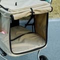 Pikkukuva 9 / 10: Rootz -koiran auto - lemmikkieläinten kuljetus - taitettava buginen - kevyt muotoilu - pestävä tyyny - 80L x 48,5b x 106h cm