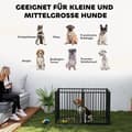 Pikkukuva 9 / 10: Rootz Puppy Run Dog Spout - Puppy -kotelo - Taitettava koiran aita - monipuolinen ja kannettava - 240 cm x 60cm x 76cm