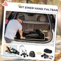Miniatyrbild 5 av 10: Rootz 3 -i -1 vikbar husdjursvagn - hundbil - djurbärare - hållbart oxford tyg - 76 cm x 50 cm x 102 cm