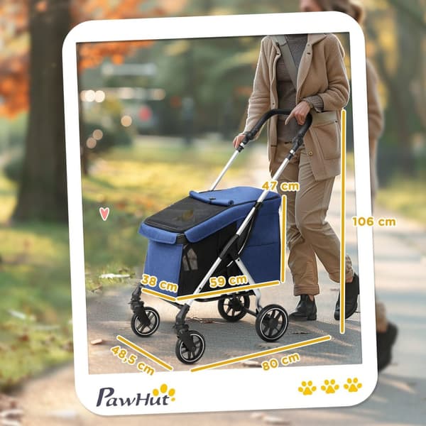 Rootz Dog CAR - PET -STORTALI - Kompakti kantaja - taitettu ja kevyt - verkkoikkunat - 80L x 48,5w x 106h cm