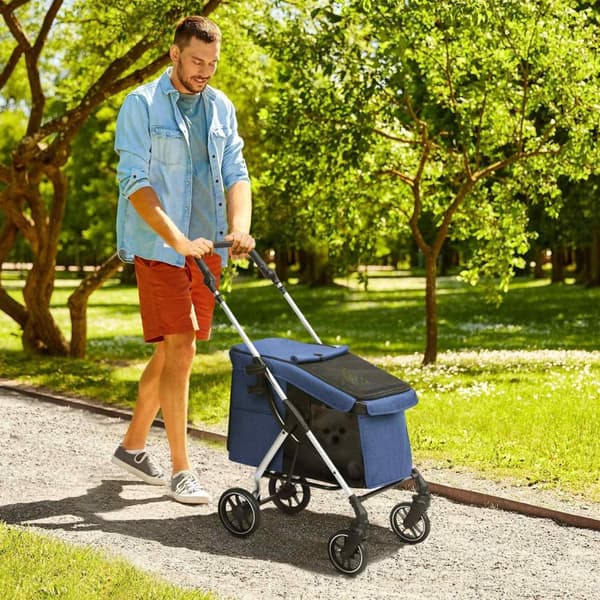 Rootz Dog CAR - PET -STORTALI - Kompakti kantaja - taitettu ja kevyt - verkkoikkunat - 80L x 48,5w x 106h cm