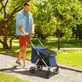 Pikkukuva 2 / 10: Rootz Dog CAR - PET -STORTALI - Kompakti kantaja - taitettu ja kevyt - verkkoikkunat - 80L x 48,5w x 106h cm