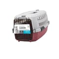 Miniatyrbillede 2 af 2: M-PETS Viaggio Transportkasse XS - 48,3x32x25,4cm - Bordeaux og Grå - Til Hunde og Katte