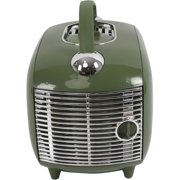 Kuljetuslaatikko - M PETS - SIXTIES Classic - Kahva - Olkahihna - Sivulta avattava - 5 kg max - Vihreä