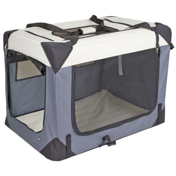 Transportlåda - KERBL - Journey - 81 x 58 x 58 cm - Grå/Beige