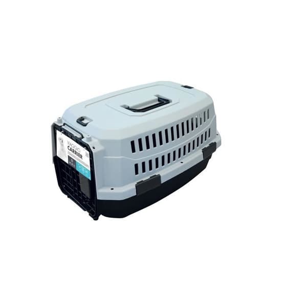 M-PETS Viaggio Transportkasse M - 68x47,6x45cm - Sort og Grå - Til Hunde