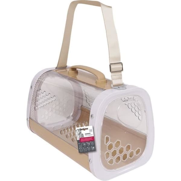 Kissan - koiran kuljetuslaukku 59.1x38.1x35.4 cm - Lemmikit - HUNAJAA - Kahvi