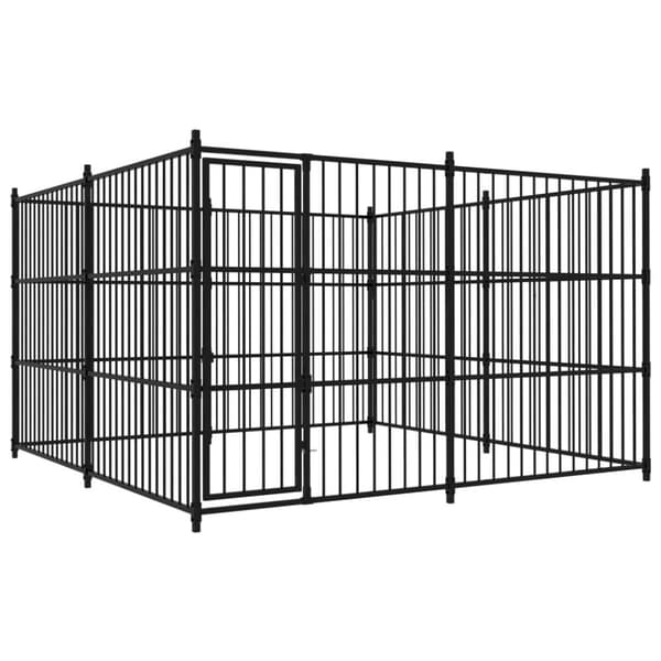Hundgård för utomhusbruk 300x300x185 cm