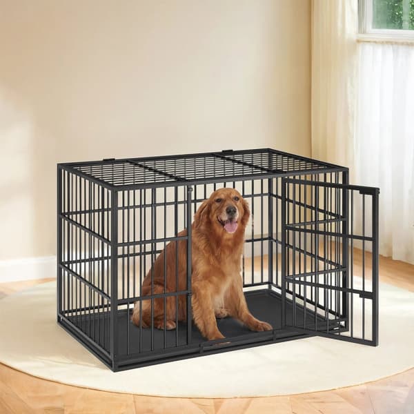 Hondenkooi – 122 x 75 x 80 cm – Met Bodembak