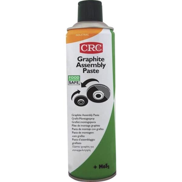 Spray för montering - CRC - GRAFITMONTERINGSPASTA - 500 ml - Grafit - Hög prestanda