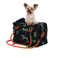 Miniatyrbillede 1 af 6: Bærepose - M PETS - REMIX 2 i 1 Camouflage & Orange - 41 x 28 x 28 cm - Sammenfoldelig - Letvægts - Selebælte
