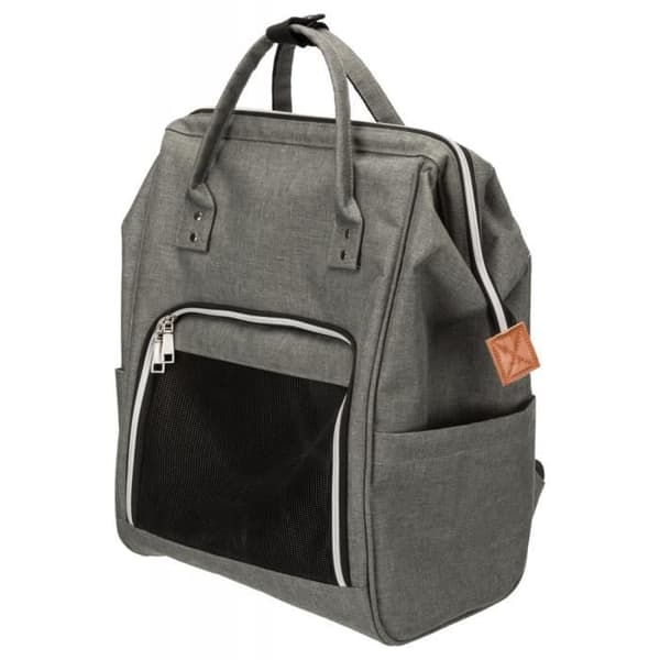 Lemmikkilaukku kankaasta - TRIXIE - 28840 - Harmaa - 32x42x22 cm - Pienille koirille