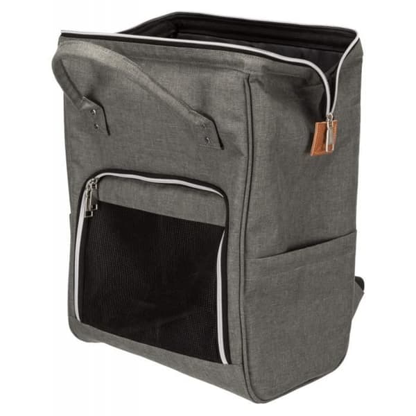 Lemmikkilaukku kankaasta - TRIXIE - 28840 - Harmaa - 32x42x22 cm - Pienille koirille