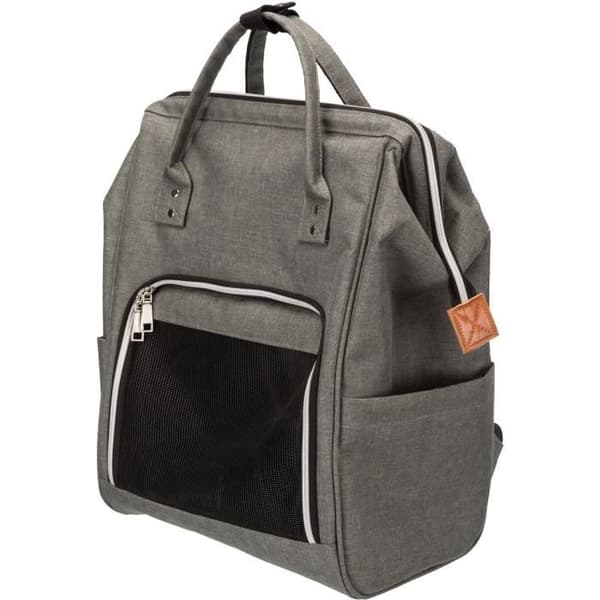Lemmikkilaukku kankaasta - TRIXIE - 28840 - Harmaa - 32x42x22 cm - Pienille koirille