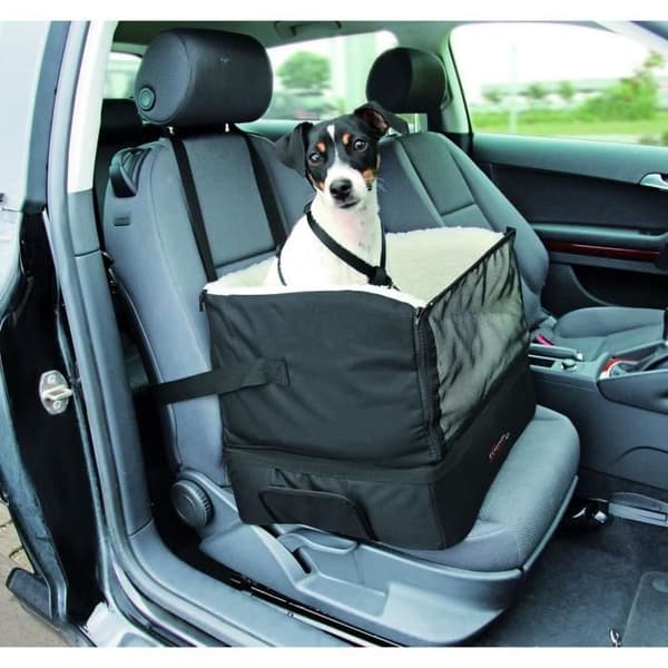 TRIXIE Friends On Tour Hundbilsits - Svart - Liten - Bilsits - Inomhus