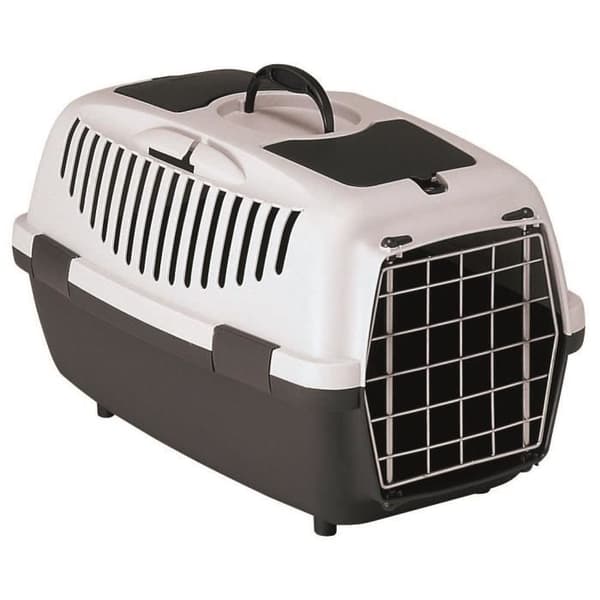 Transportkasse - STEFANPLAST - Gulliver - 61x40x38cm - Grå - Til hunde