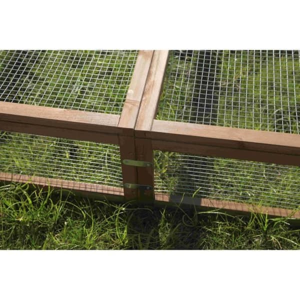 REPTILES PLANET Tortoise Park - Utomhussköldpaddshölje 200 x 100 x 25 cm (Längd x bredd x höjd)