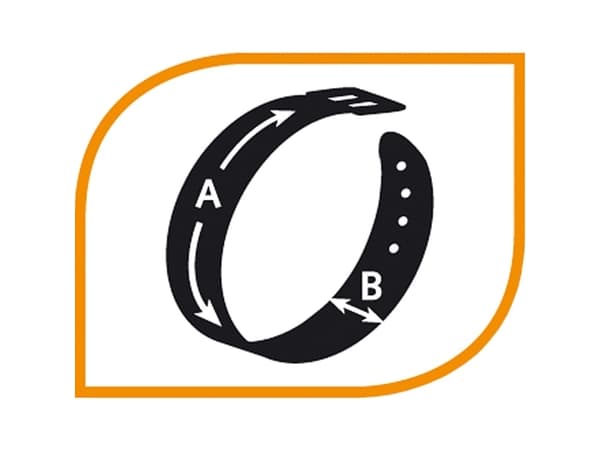 FERPLAST Ergocomfort C25/65 - hundhalsband, grått