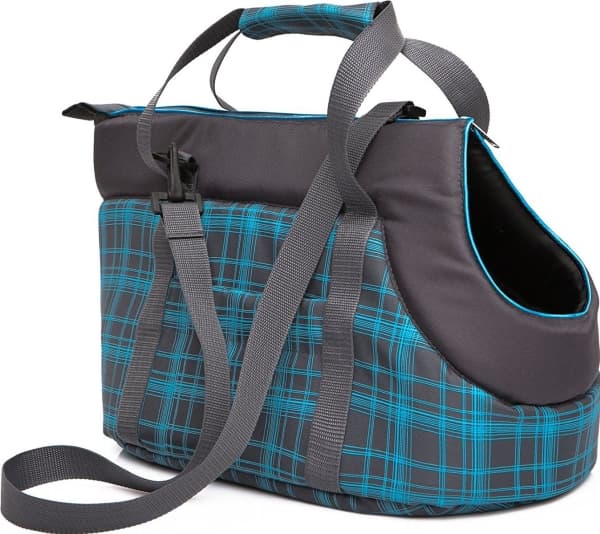 HOBBYDOG R2 TRANSPORT BAG GRAPHITE WITH BLUE GRILL