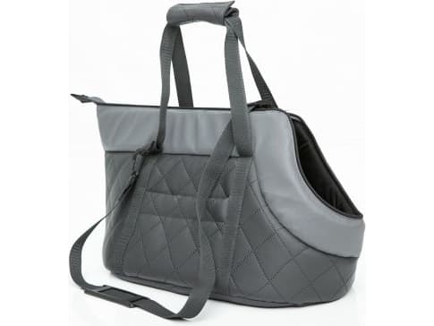 HOBBYDOG R3 ECO LEATHER BAG GRAY