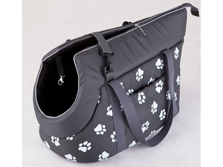 HOBBYDOG R1 GRAPHITE BAG WITH PAWS