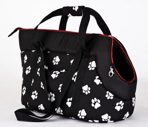 HOBBYDOG R2 BLACK BAG WITH PAWS