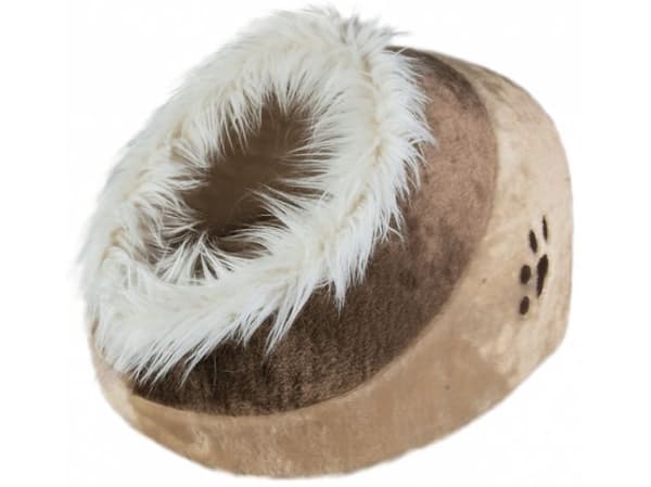 TRIXIE 36282, Nest lemmikkieläinten sänky, sisätiloissa, koira, Beige, ruskea, soikea, pehmeä