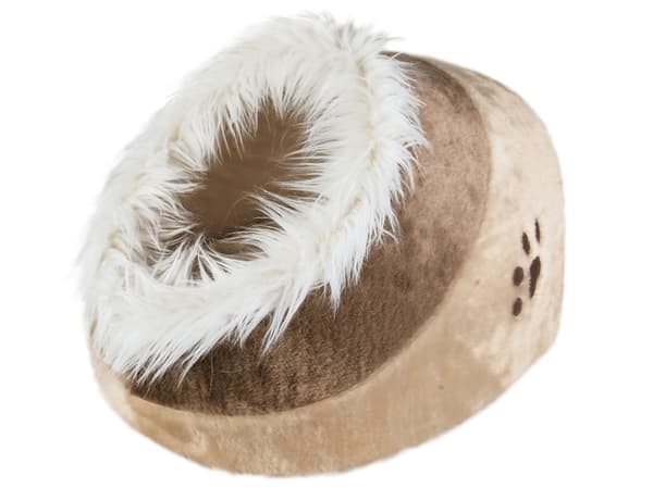 TRIXIE 36282, Nest lemmikkieläinten sänky, sisätiloissa, koira, Beige, ruskea, soikea, pehmeä