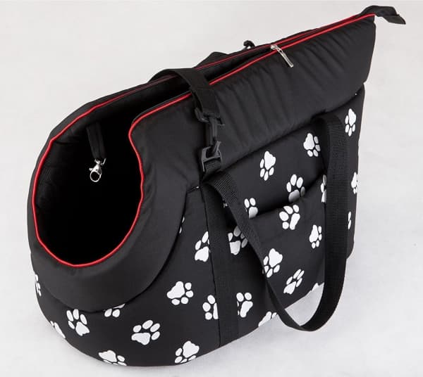 HOBBYDOG R1 BLACK BAG WITH PAWS