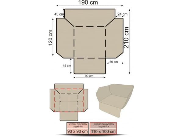 Hobbydog Universal bagasjeromstrekk - Grå