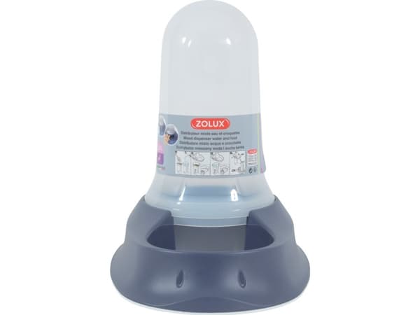 Zolux Food/water dispenser Smart Multireserve navy 3.5L (474236BLM)