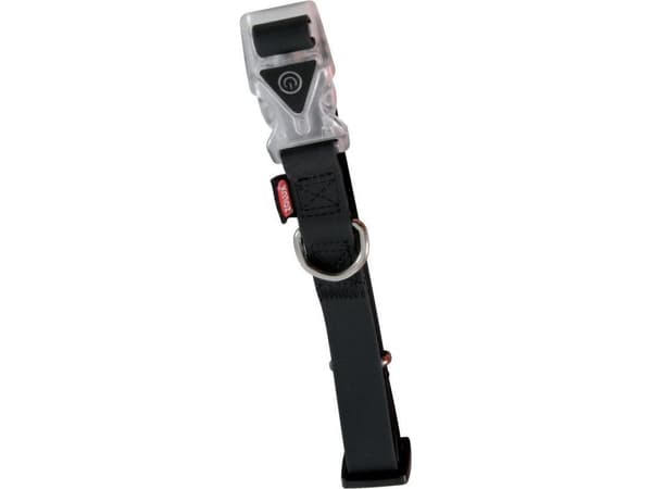 Zolux ZOLUX Adjustable silicone collar. 25 mm col. Black