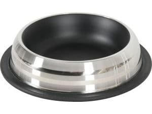 Zolux Merenda inox anti-slip bowl - 1.85 l black