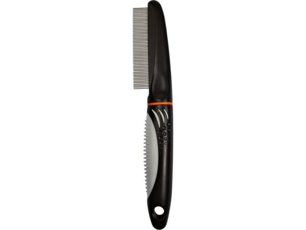TRIXIE 23763, Hund, Kam, Svart, Plast, 220 mm