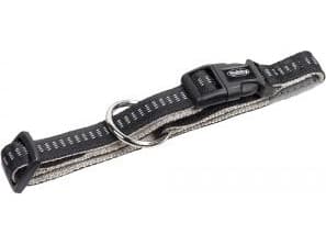 Nobby 78511-05, Hund, Standardkrave, Sort, Nylon, S-M, 20 mm