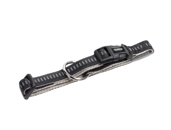 Nobby 78511-05, Hund, Standardkrave, Sort, Nylon, S-M, 20 mm
