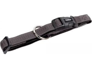 Nobby 78510-74, Hund, Vanligt halsband, Grå, Nylon, XS-S, 15 mm