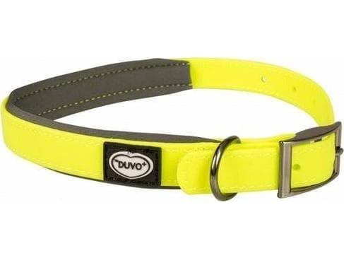 Duvo+ DUVO+ NEON PVC-KRAGE GUL "M" 35-55cm/20mm