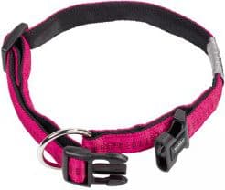 Nobby 78509-77, hund, standard halsbånd, fuchsia, nylon, XS, 10 mm