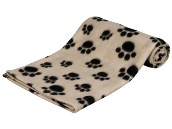Trixie Fleecetæppe Beany, 100 x 70 cm, beige m.poter