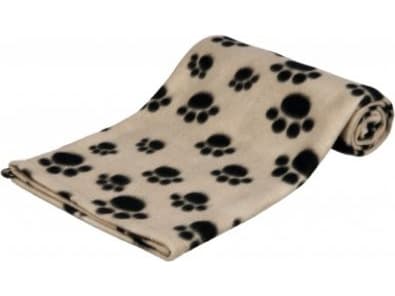 Trixie Fleecetæppe Beany, 100 x 70 cm, beige m.poter