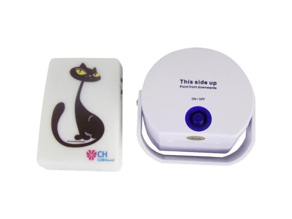 Cat & Hound Cat doorbell Husdyr-dørklokke Hvid 1 stk