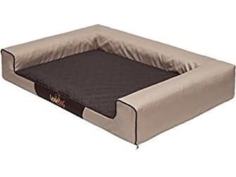 HOBBYDOG L (R1) VICTORIA BEIGE WITH A BROWN MATTRESS