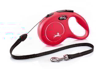 Flexi 11803, Hund, Fleksibel hundesnor, Rød, Tape, 12 kg, Monokromatisk