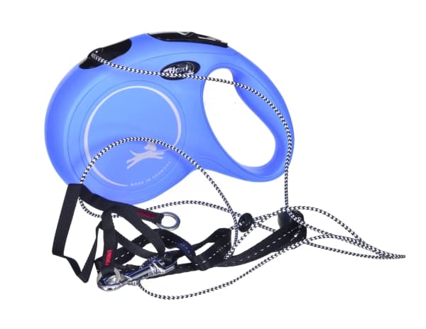 flexi New Classic snor M, 8M, 20KG, blå