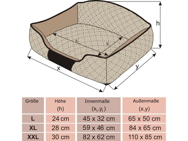 Hobbydog L ELITE LEGEND - BRUN - BEIGE SIDER