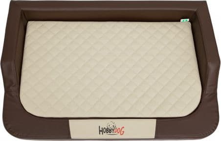 Hobbydog L (R1) Medico Lux Seng (Skaj) Brun Med Beige Madrass