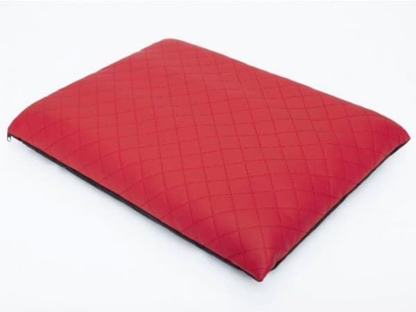 HOBBYDOG L (R1) MATTRESS ELITE RED ECO LEATHER